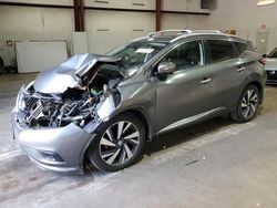 Nissan Murano salvage cars for sale: 2015 Nissan Murano S