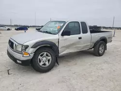 Salvage trucks for sale at New Braunfels, TX auction: 2003 Toyota Tacoma Xtracab