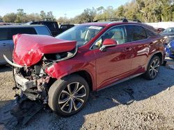 Salvage cars for sale at Riverview, FL auction: 2017 Lexus RX 350 Base