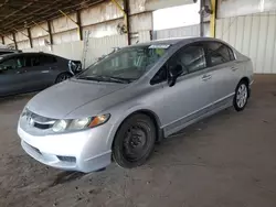 Salvage cars for sale at Phoenix, AZ auction: 2009 Honda Civic LX