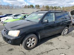 Salvage cars for sale at Exeter, RI auction: 2003 Toyota Highlander Limited