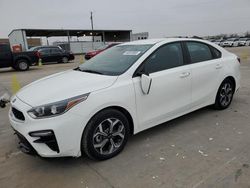 Salvage cars for sale at Grand Prairie, TX auction: 2020 KIA Forte FE