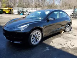 Tesla salvage cars for sale: 2022 Tesla Model 3