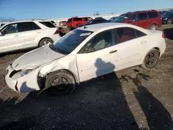 Salvage cars for sale at Earlington, KY auction: 2008 Pontiac G6 Base