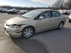 Salvage cars for sale at Glassboro, NJ auction: 2008 Honda Civic LX