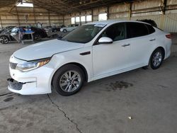 Salvage cars for sale at Phoenix, AZ auction: 2016 KIA Optima LX