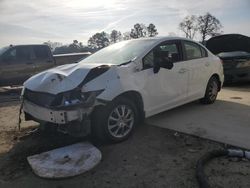 Salvage cars for sale at Byron, GA auction: 2015 Honda Civic LX