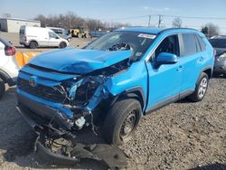 Salvage cars for sale at Hillsborough, NJ auction: 2021 Toyota Rav4 LE