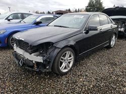 Salvage cars for sale at Portland, OR auction: 2014 Mercedes-Benz C 250