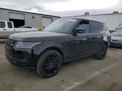 Salvage cars for sale at Vallejo, CA auction: 2019 Land Rover Range Rover HSE