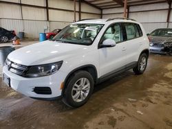 Salvage cars for sale at Pennsburg, PA auction: 2017 Volkswagen Tiguan S