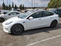 Salvage cars for sale at Rancho Cucamonga, CA auction: 2023 Tesla Model 3