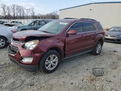 Chevrolet Equinox lt salvage cars for sale: 2017 Chevrolet Equinox LT