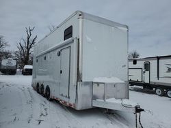 Salvage trucks for sale at Wichita, KS auction: 2016 Itti Util Trail