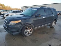 Salvage cars for sale at Gaston, SC auction: 2012 Ford Explorer Limited