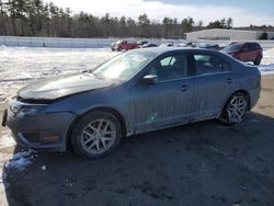 Salvage cars for sale at Windham, ME auction: 2012 Ford Fusion SEL