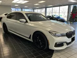 Vehiculos salvage en venta de Copart Elgin, IL: 2018 BMW 740 I