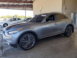 Infiniti qx70 salvage cars for sale: 2017 Infiniti QX70