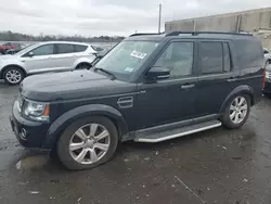 Salvage cars for sale at Fredericksburg, VA auction: 2016 Land Rover LR4 HSE