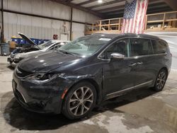 Salvage cars for sale at Sikeston, MO auction: 2017 Chrysler Pacifica Limited