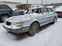 Salvage cars for sale at New Britain, CT auction: 1991 Saab 900 Base