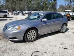 Salvage cars for sale at Ocala, FL auction: 2013 Chrysler 200 LX