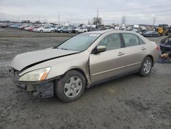 Salvage cars for sale at Eugene, OR auction: 2005 Honda Accord LX