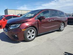 Salvage cars for sale at Wilmer, TX auction: 2019 Honda Odyssey EXL