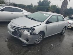 Salvage cars for sale at San Martin, CA auction: 2013 Toyota Corolla Base