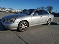 Salvage cars for sale at Sacramento, CA auction: 2003 Infiniti Q45