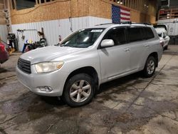 Salvage cars for sale at Anchorage, AK auction: 2010 Toyota Highlander