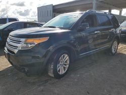 Ford Explorer salvage cars for sale: 2014 Ford Explorer XLT