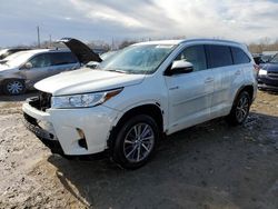 Salvage cars for sale at Louisville, KY auction: 2017 Toyota Highlander Hybrid