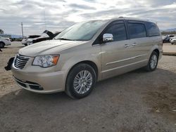 Chrysler Town & Country Limited salvage cars for sale: 2014 Chrysler Town & Country Limited