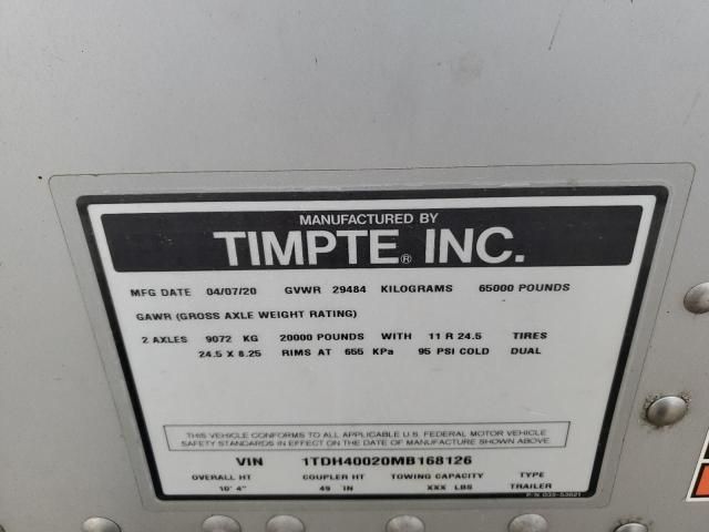 2021 Timpte Hopper