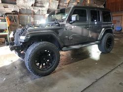 Salvage cars for sale at Albany, NY auction: 2022 Jeep Wrangler Unlimited Sahara