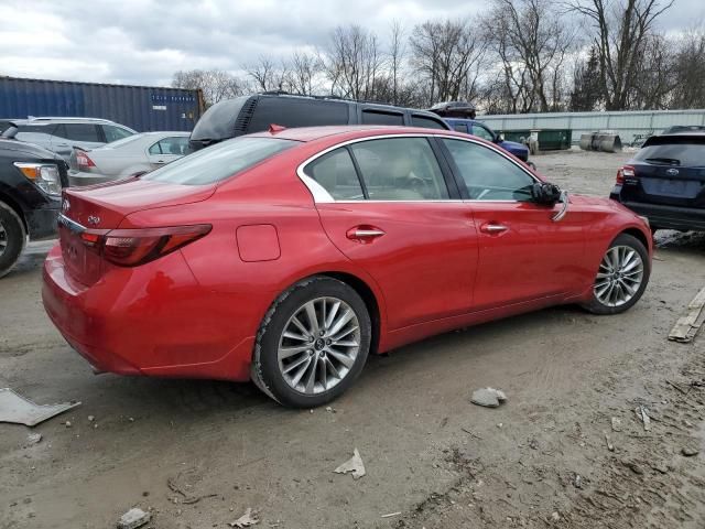 2021 Infiniti Q50 Luxe