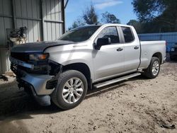 Chevrolet salvage cars for sale: 2020 Chevrolet Silverado C1500 Custom