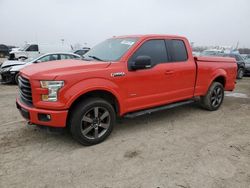 Salvage cars for sale at Indianapolis, IN auction: 2015 Ford F150 Super Cab