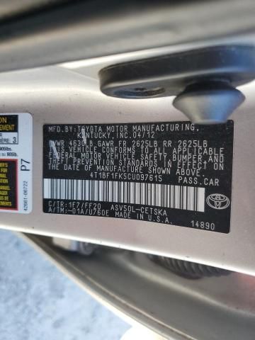 2012 Toyota Camry Base