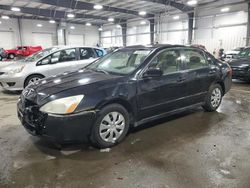 Salvage cars for sale at Ham Lake, MN auction: 2005 Honda Accord LX