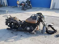 Salvage motorcycles for sale at Ellwood City, PA auction: 2009 Yamaha XVS1100 A