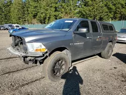 Salvage trucks for sale at Graham, WA auction: 2012 Dodge RAM 1500 SLT