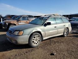 Salvage cars for sale at Brighton, CO auction: 2003 Subaru Legacy Outback AWP