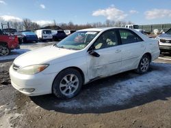 Salvage cars for sale at Duryea, PA auction: 2004 Toyota Camry LE