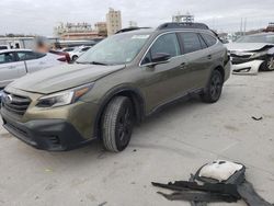 Salvage cars for sale at New Orleans, LA auction: 2020 Subaru Outback Onyx Edition XT