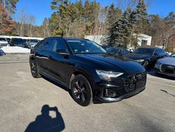 Salvage cars for sale at North Billerica, MA auction: 2019 Audi Q8 Premium Plus