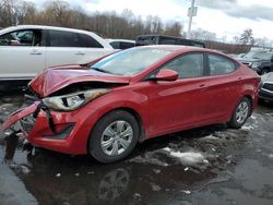 2016 Hyundai Elantra SE en venta en East Granby, CT