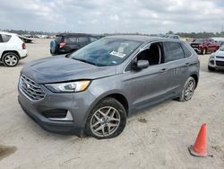 Salvage cars for sale at Houston, TX auction: 2022 Ford Edge SEL