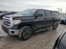 Salvage trucks for sale at Wayland, MI auction: 2016 Toyota Tundra Crewmax SR5